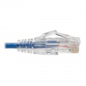 Tripp Lite Cat6 UTP Patch Cable (RJ45) - M/M, Gigabit, Snagless, Molded, Slim, Blue, 2.13 m