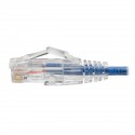 Tripp Lite Cat6 UTP Patch Cable (RJ45) - M/M, Gigabit, Snagless, Molded, Slim, Blue, 2.13 m