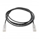 Tripp Lite Cat6 UTP Patch Cable (RJ45) - M/M, Gigabit, Snagless, Molded, Slim, Black, 1.83 m