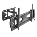 Tripp Lite Heavy-Duty Full-Motion Security TV Wall Mount for 37" to 80", Flat or Curved, UL Certified