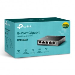 TP-LINK TL-SG105S network switch Unmanaged L2 Gigabit Ethernet (10/100/1000) Black