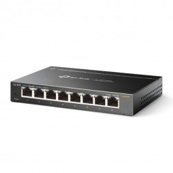 TP-LINK TL-SG108S network switch Unmanaged L2 Gigabit Ethernet (10/100/1000) Black