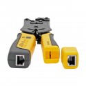 Tripp Lite RJ11/RJ12/RJ45 Wire Crimper with Built-in Cable Tester