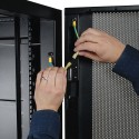 Tripp Lite 42U Server Rack, Euro-Series - Expandable Cabinet, Standard Depth, Side Panels Not Included