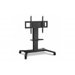 Viewsonic VB-STND-002 flat panel floorstand Portable flat panel floor stand Black 190.5 cm (75")