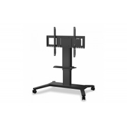 Viewsonic VB-STND-002 flat panel floorstand Portable flat panel floor stand Black 190.5 cm (75")