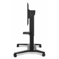 Viewsonic VB-STND-002 flat panel floorstand Portable flat panel floor stand Black 190.5 cm (75")