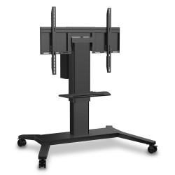 Viewsonic VB-STND-003 flat panel floorstand Portable flat panel floor stand Black 190.5 cm (75")