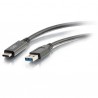 C2G 88833 USB cable 3 m USB C USB A Male Black