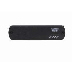 Aten UEH4102 Network transmitter & receiver 10,100,1000 Mbit/s Black