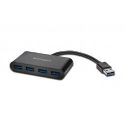 Kensington UH4000 interface hub USB 3.0 (3.1 Gen 1) Type-A 5000 Mbit/s Black
