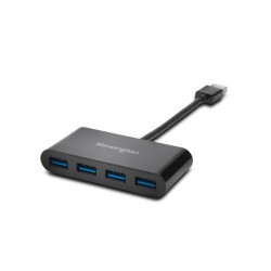 Kensington UH4000 interface hub USB 3.0 (3.1 Gen 1) Type-A 5000 Mbit/s Black