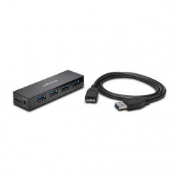 Kensington k39122eu interface hub USB 3.0 (3.1 Gen 1) Micro-B 5000 Mbit/s Black