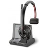 Plantronics Savi W8210-M, MSFT Monaural Head-band Black