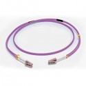 C2G 15M LC/LC OM4 LSZH FIBRE PATCH - VIOLET