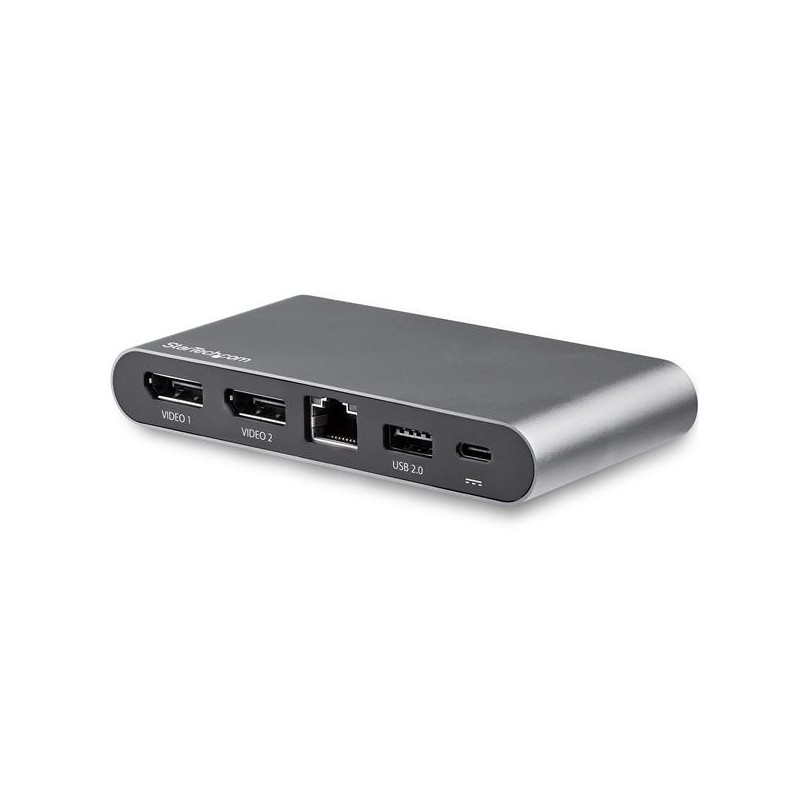 StarTech.com Dual-Monitor USB-C Multiport Adapter - 2 x 4K DP - 100W PD 3.0