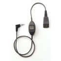 Jabra QD Cord w. PTT