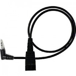 Jabra QD/3.5mm telephony cable Black