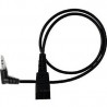 Jabra QD/3.5mm telephony cable Black