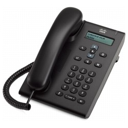Cisco 3905 IP phone Black Wired handset 1 lines