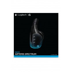Logitech G633 Binaural Head-band Black,Blue