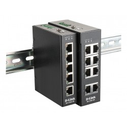D-Link DIS-100E-8W network switch Unmanaged L2 Fast Ethernet (10/100) Black