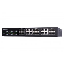QNAP QSW-1208-8C network switch Unmanaged None Black
