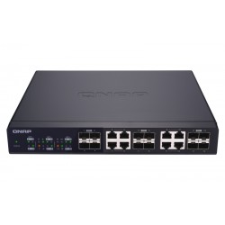 QNAP QSW-1208-8C network switch Unmanaged None Black