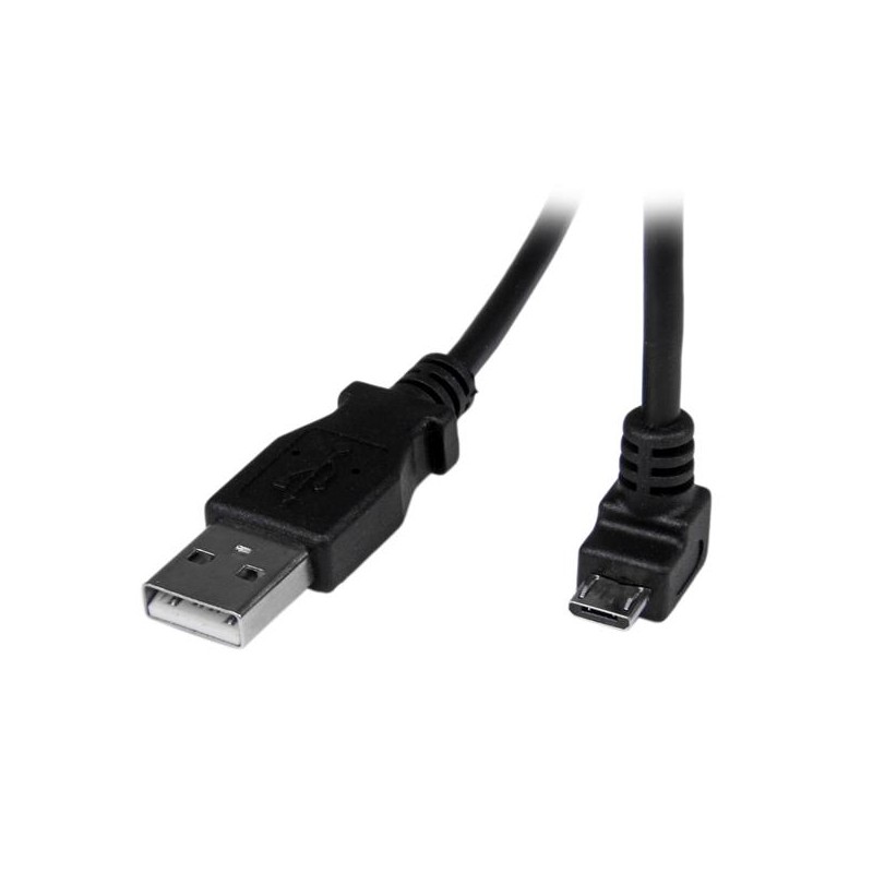 StarTech.com 1m Micro USB Cable - A to Down Angle Micro B