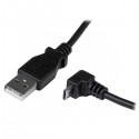 StarTech.com 1m Micro USB Cable - A to Down Angle Micro B