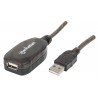 Manhattan USB-A to USB-A Extension Cable, 20m, Male to Female