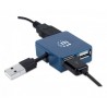 Manhattan 160605 interface hub 480 Mbit/s Black