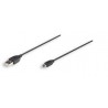 Manhattan 333375 USB cable 1.8 m USB A Mini-USB B Male Black
