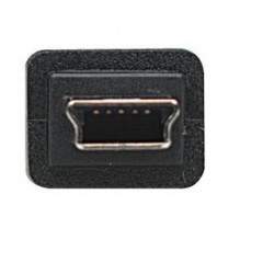 Manhattan 333375 USB cable 1.8 m USB A Mini-USB B Male Black