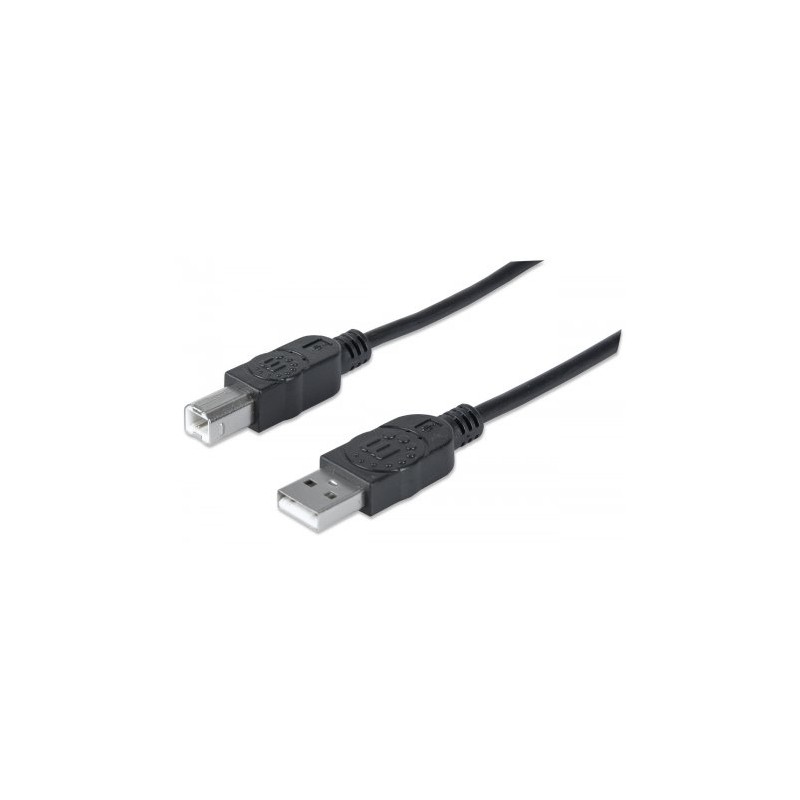 Manhattan USB A/USB B 1m