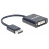 Manhattan 152228 cable interface/gender adapter DisplayPort DVI-D Black