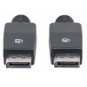 Manhattan 354134 cable interface/gender adapter DisplayPort Black