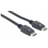 Manhattan 354134 cable interface/gender adapter DisplayPort Black