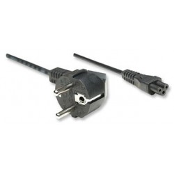 Manhattan , 1.8m power cable Black