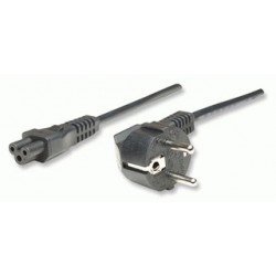 Manhattan , 1.8m power cable Black
