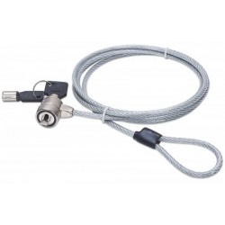 Manhattan 440271 cable lock Silver 1.4 m