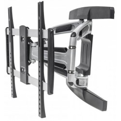 Manhattan 461306 flat panel wall mount 139.7 cm (55") Black,Silver