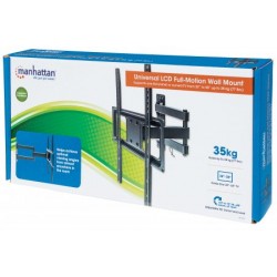 Manhattan 461320 flat panel wall mount 139.7 cm (55") Black
