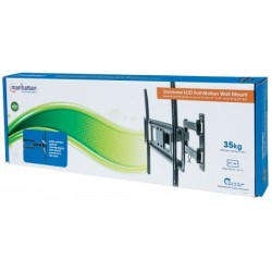 Manhattan 461337 flat panel wall mount 177.8 cm (70") Black