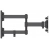 Manhattan 461382 flat panel wall mount 68.6 cm (27") Black