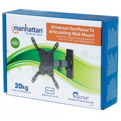 Manhattan 461399 flat panel wall mount 106.7 cm (42") Black