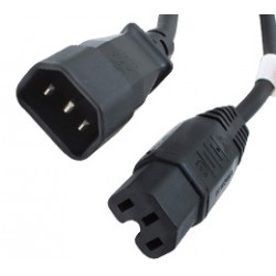 Origin Storage 3m C14M-C15F power cable C14 coupler C15 coupler