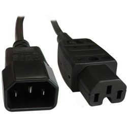 Origin Storage CAB-C14M-C15F-5M power cable Black C14 coupler C15 coupler