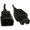 Origin Storage CAB-C14M-C15F-5M power cable Black C14 coupler C15 coupler