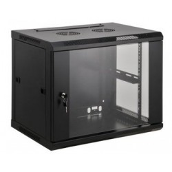 Intellinet 712019 rack 30 kg Wall mounted rack Black
